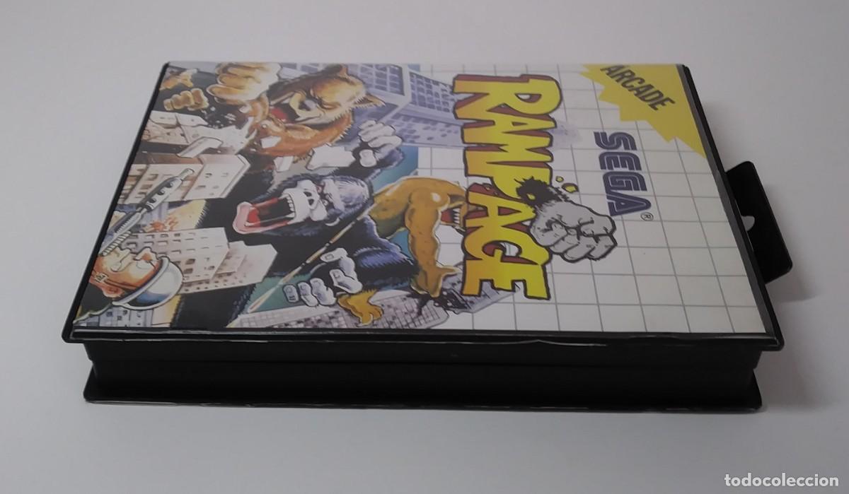 Videojuegos y consolas: RAMPAGE MASTER SYSTEM COMPLETO - Foto 6