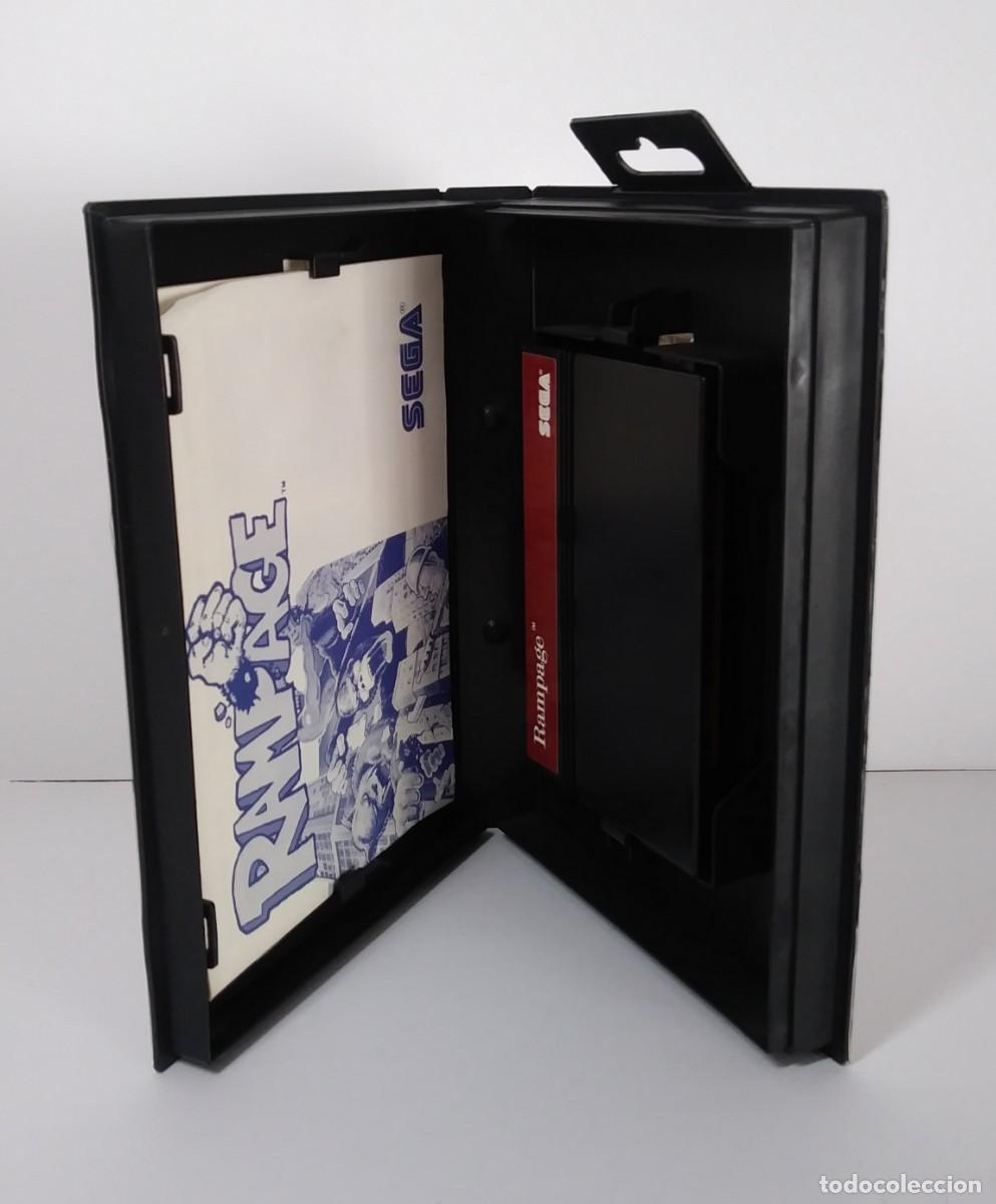 Videojuegos y consolas: RAMPAGE MASTER SYSTEM COMPLETO - Foto 10