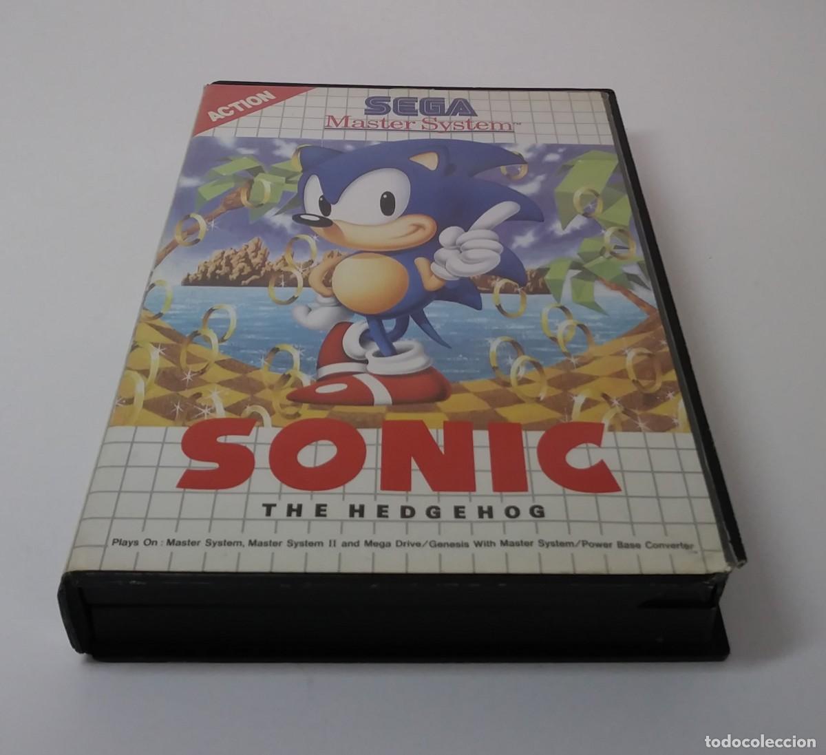 Videojuegos y consolas: SONIC THE HEDGEHOG MASTER SYSTEM SIN MANUAL - Foto 5