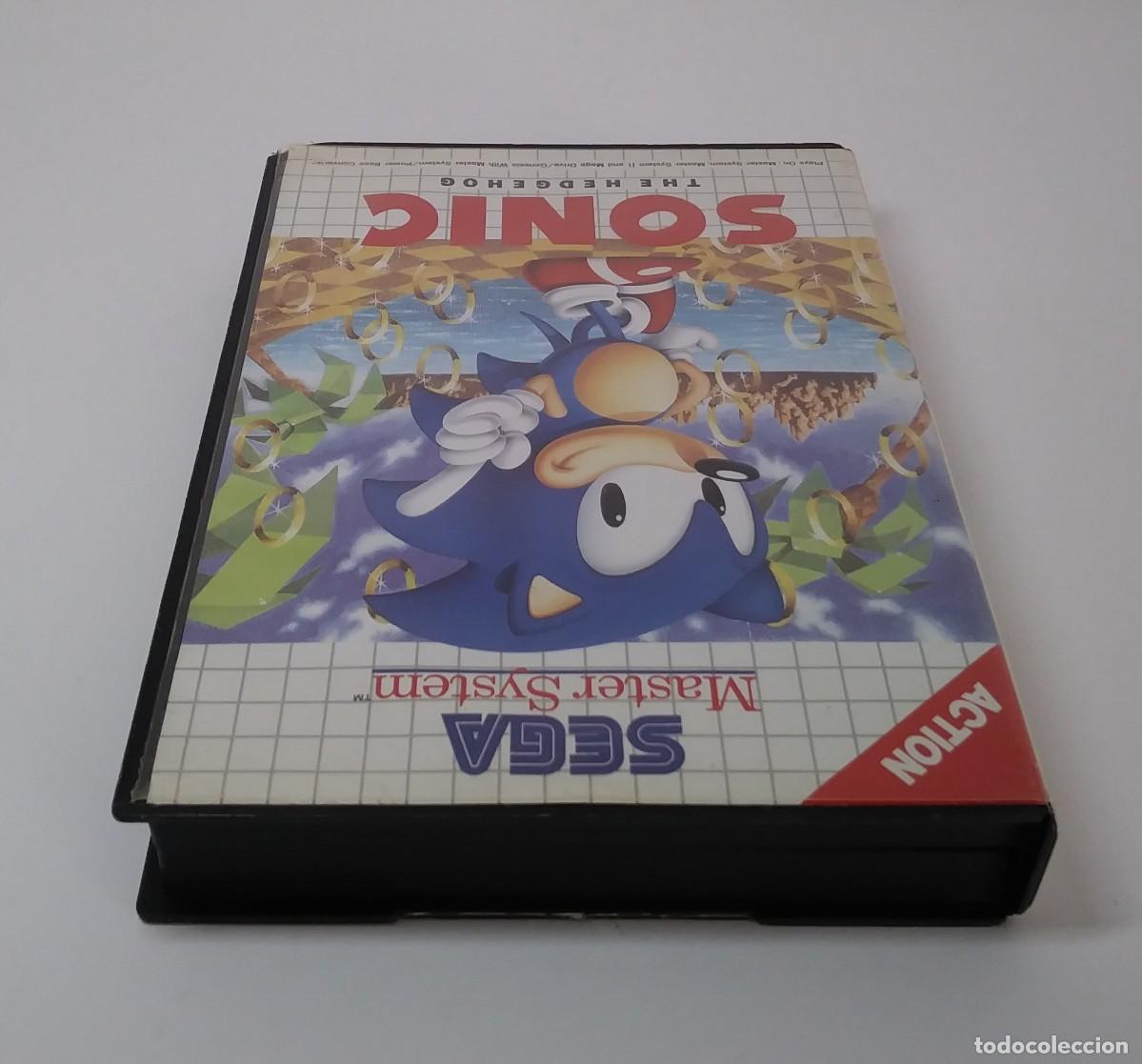 Videojuegos y consolas: SONIC THE HEDGEHOG MASTER SYSTEM SIN MANUAL - Foto 7