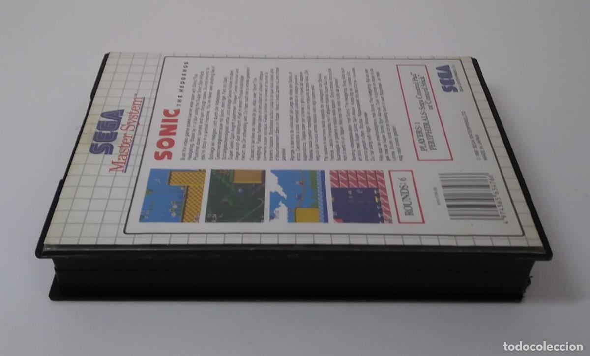 Videojuegos y consolas: SONIC THE HEDGEHOG MASTER SYSTEM SIN MANUAL - Foto 8