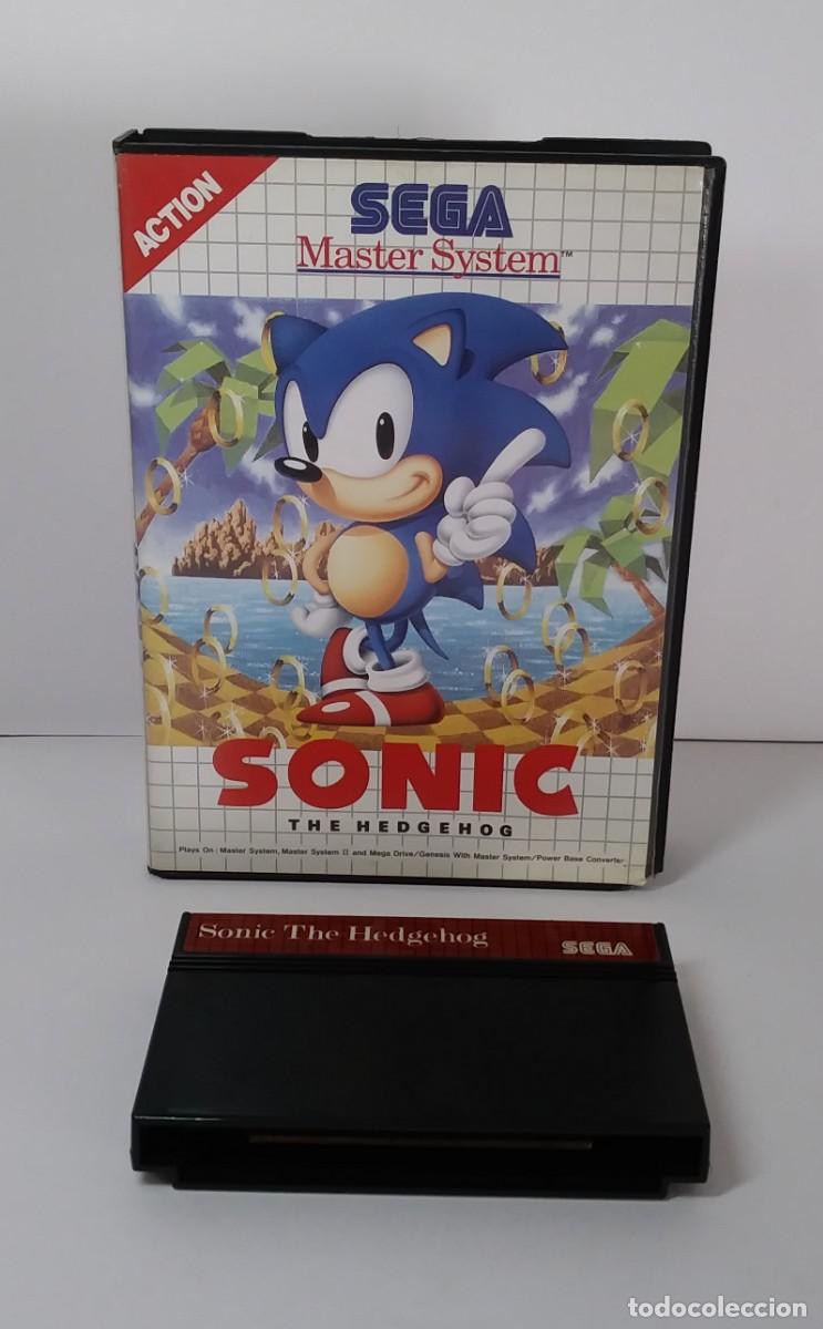 Videojuegos y consolas: SONIC THE HEDGEHOG MASTER SYSTEM SIN MANUAL - Foto 2