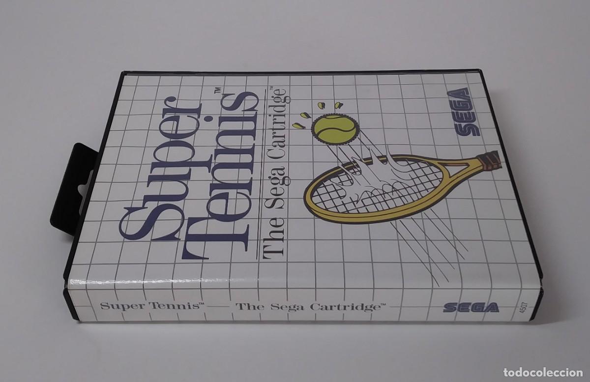 Videojuegos y consolas: SUPER TENNIS MASTER SYSTEM COMPLETO - Foto 4