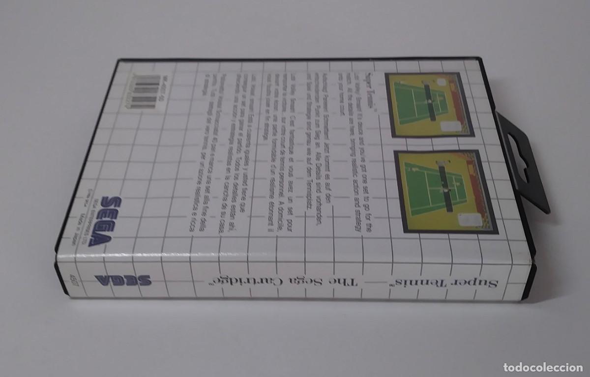 Videojuegos y consolas: SUPER TENNIS MASTER SYSTEM COMPLETO - Foto 9