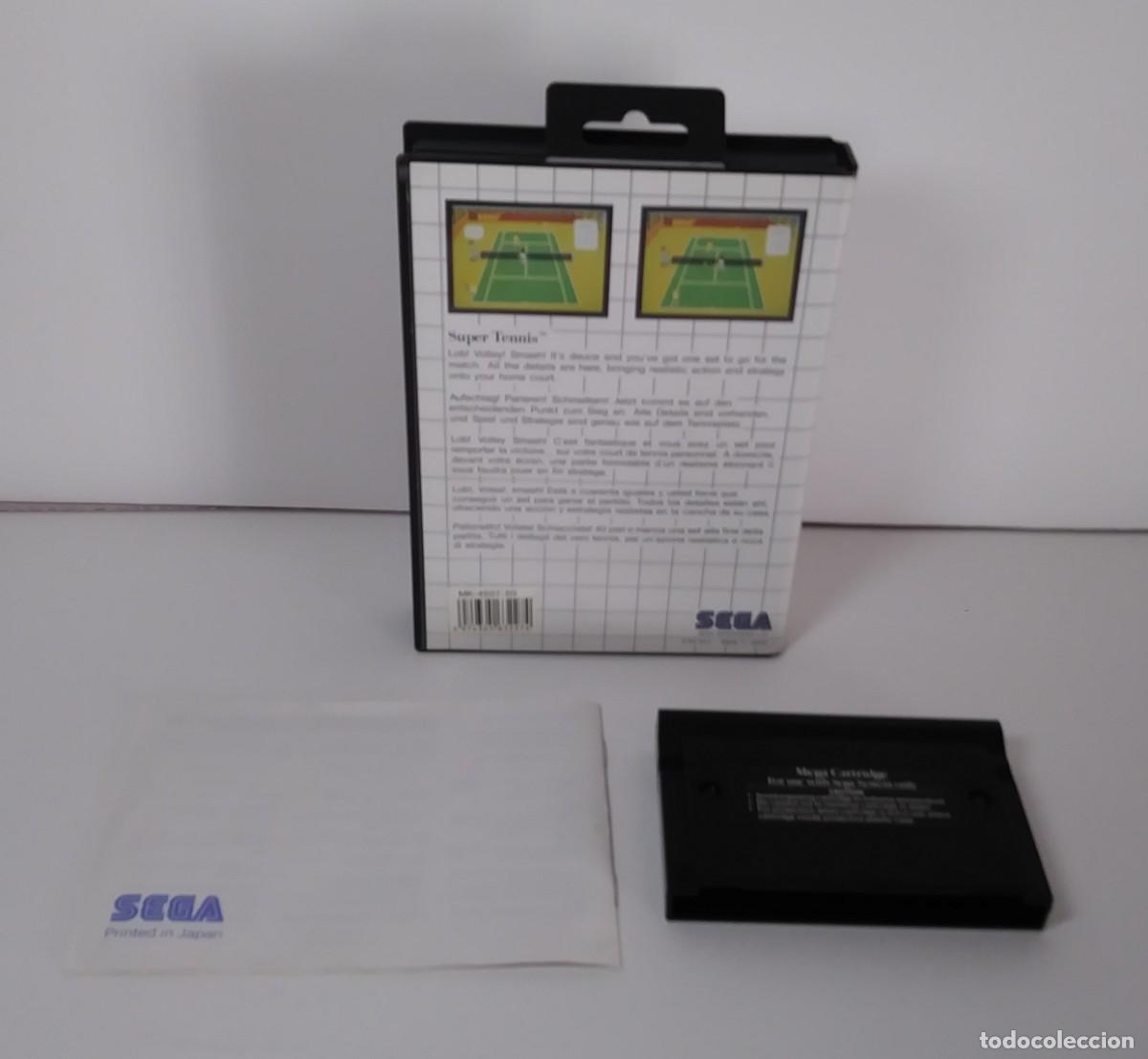 Videojuegos y consolas: SUPER TENNIS MASTER SYSTEM COMPLETO - Foto 12