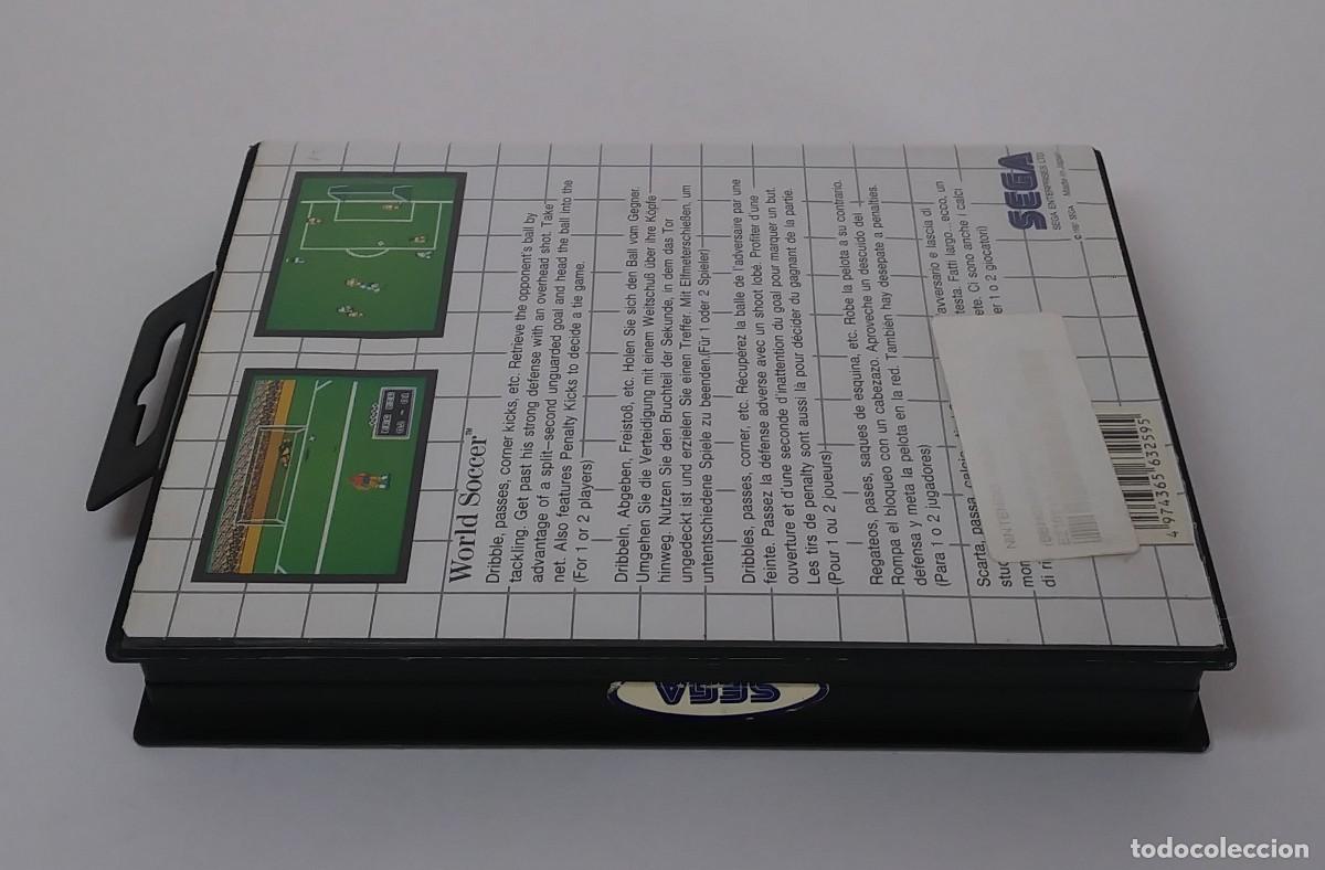 Videojuegos y consolas: WORLD SOCCER MASTER SYSTEM COMPLETO - Foto 8