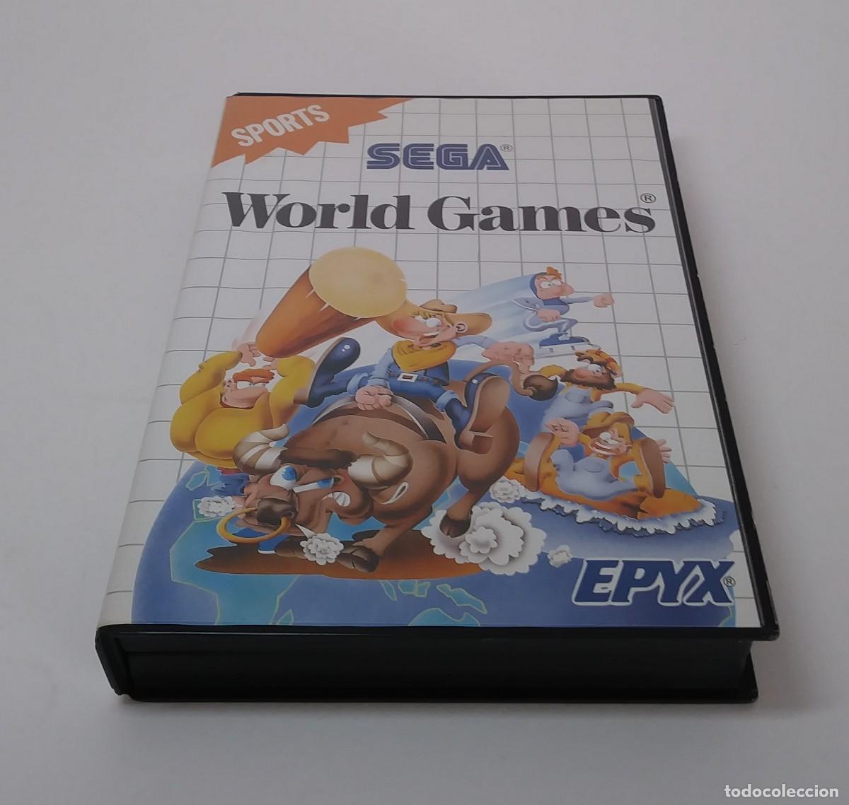 Videojuegos y consolas: WORLD GAMES MASTER SYSTEM COMPLETO - Foto 5