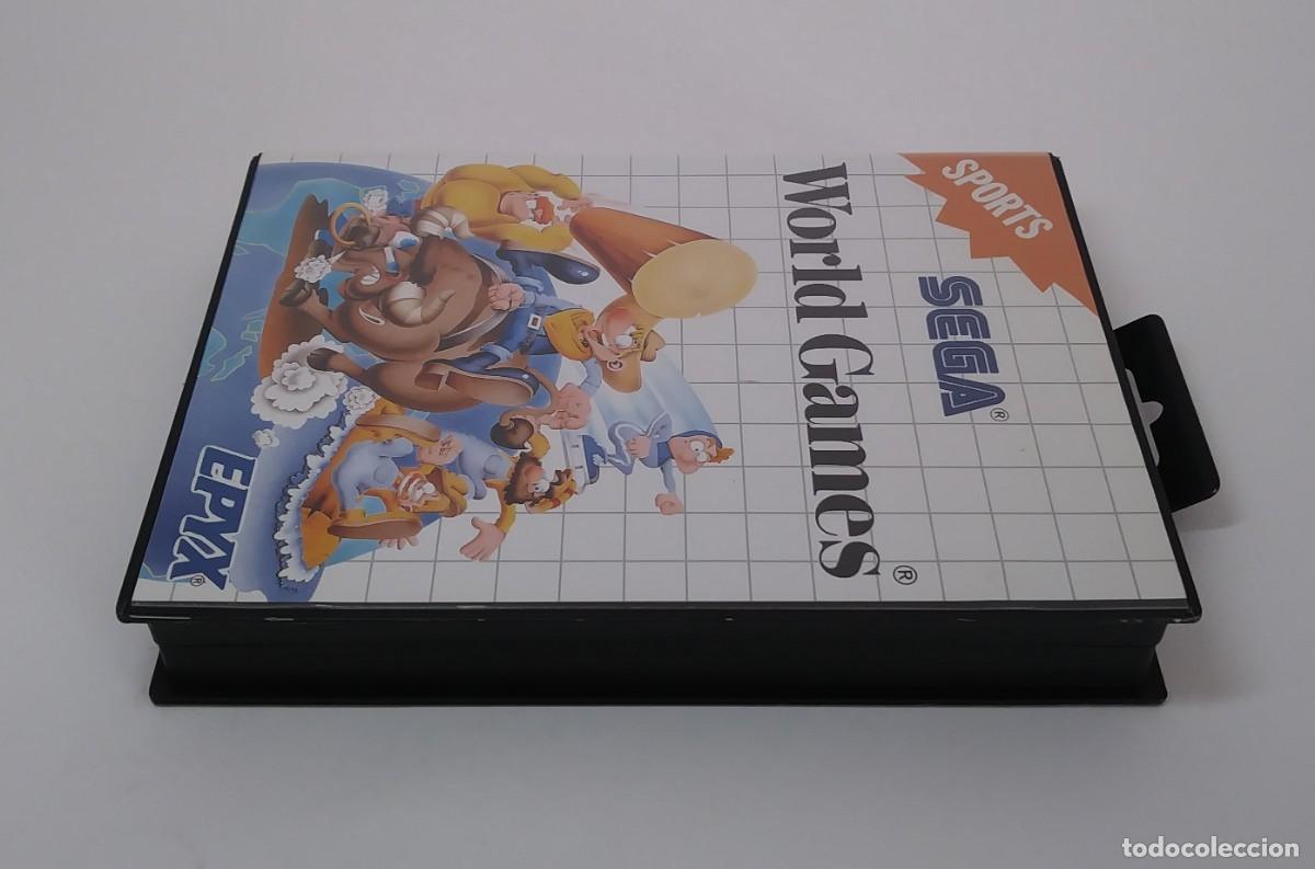 Videojuegos y consolas: WORLD GAMES MASTER SYSTEM COMPLETO - Foto 6
