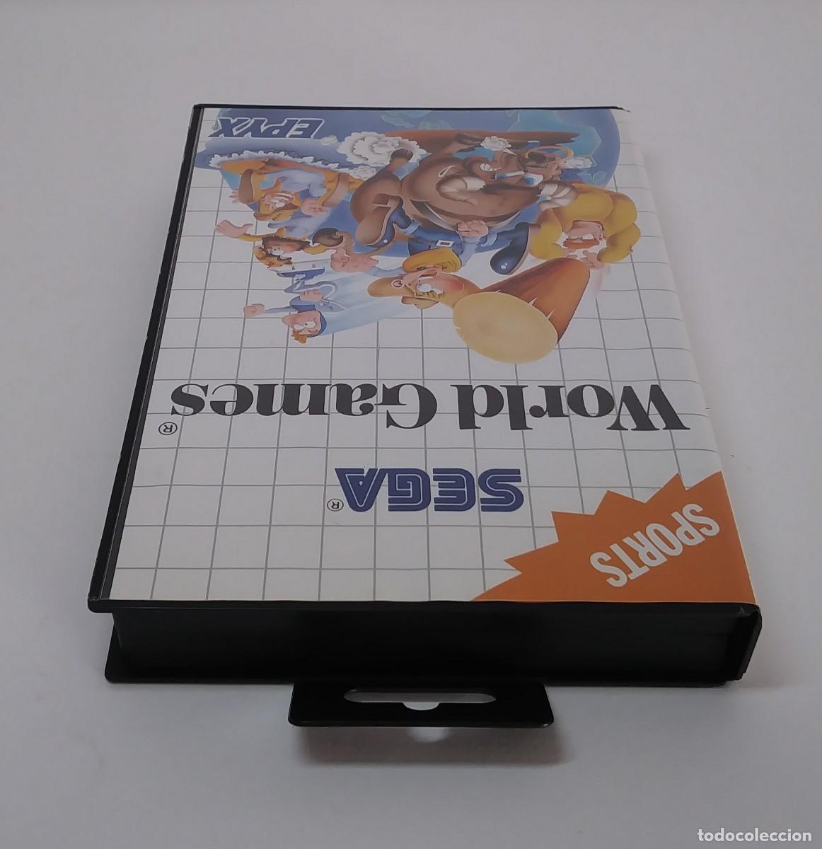 Videojuegos y consolas: WORLD GAMES MASTER SYSTEM COMPLETO - Foto 7
