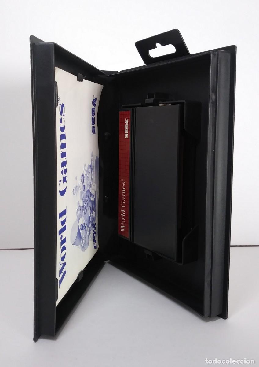 Videojuegos y consolas: WORLD GAMES MASTER SYSTEM COMPLETO - Foto 10