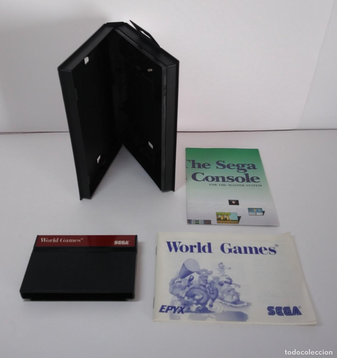 Videojuegos y consolas: WORLD GAMES MASTER SYSTEM COMPLETO - Foto 11