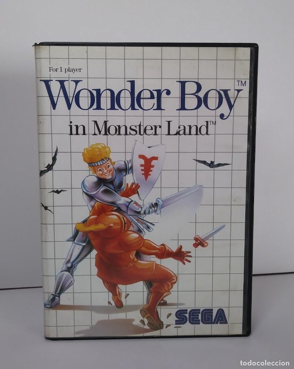 Videojuegos y consolas: WONDER BOY IN MONSTER LAND MASTER SYSTEM SIN MANUAL - Foto 1