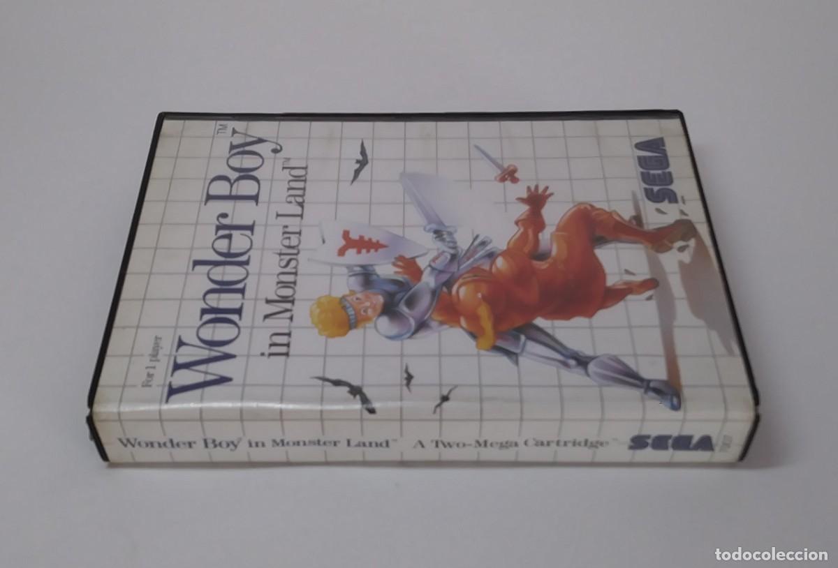 Videojuegos y consolas: WONDER BOY IN MONSTER LAND MASTER SYSTEM SIN MANUAL - Foto 4