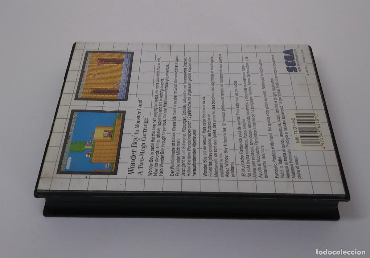 Videojuegos y consolas: WONDER BOY IN MONSTER LAND MASTER SYSTEM SIN MANUAL - Foto 8