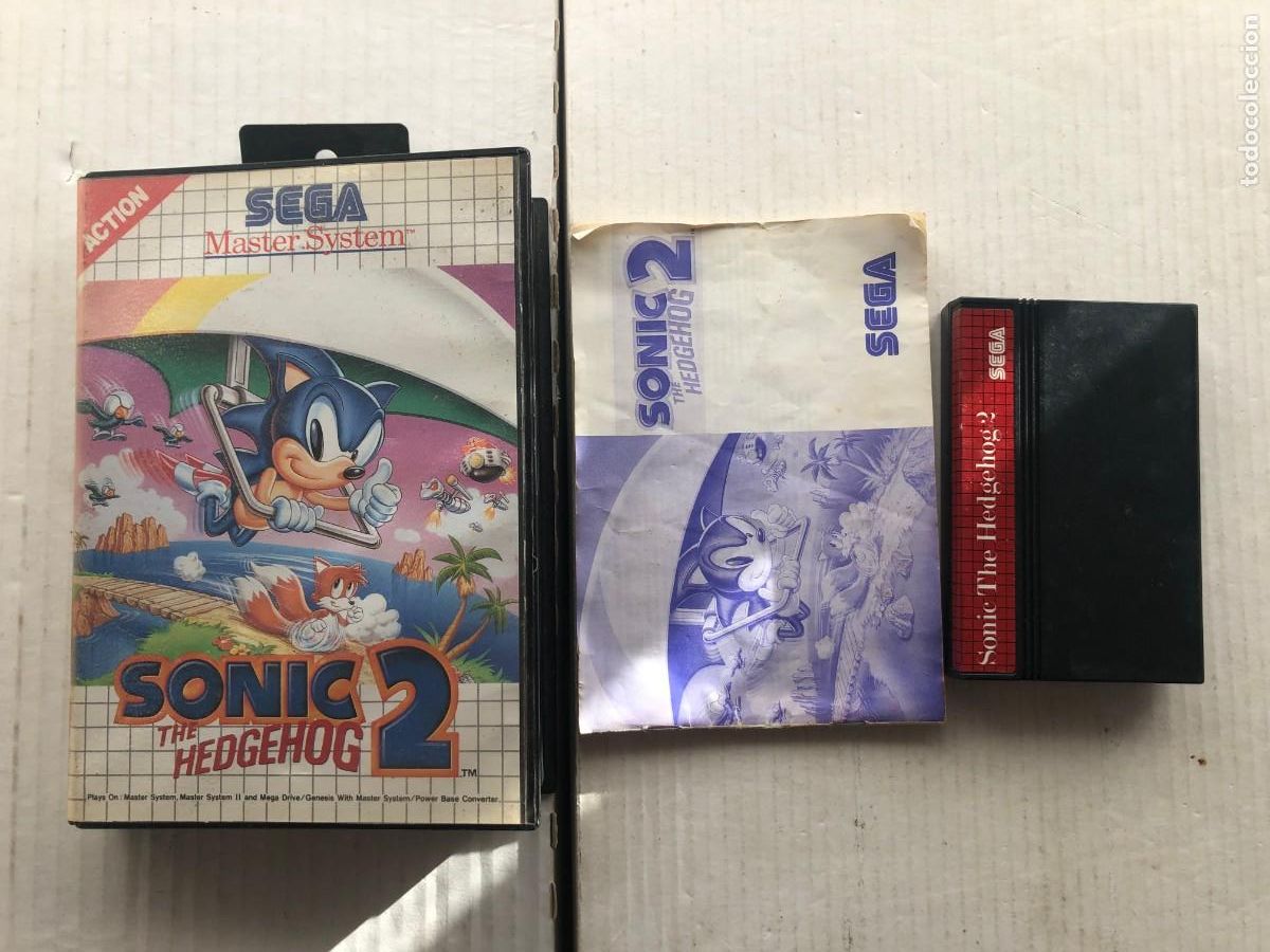 Videojuegos y consolas: SONIC THE HEDGEHOG 2 - SEGA MASTER SYSTEM - KREATEN - Foto 1