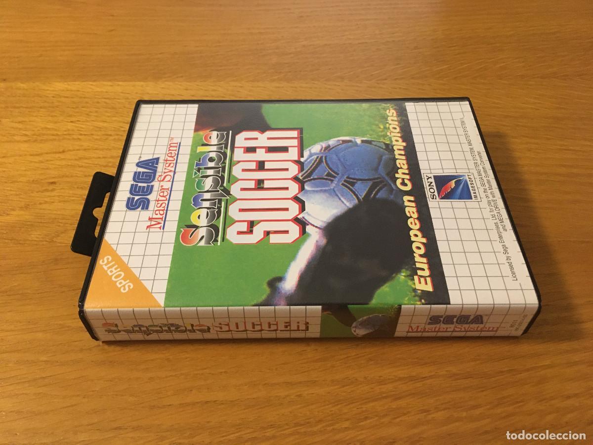 Videojuegos y consolas: Sensible Soccer Master System, completo y poco uso - Foto 3