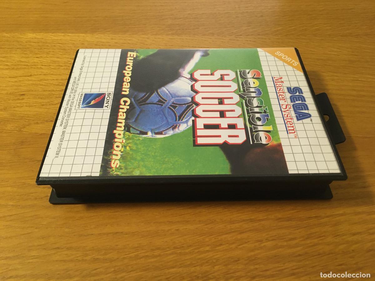 Videojuegos y consolas: Sensible Soccer Master System, completo y poco uso - Foto 4