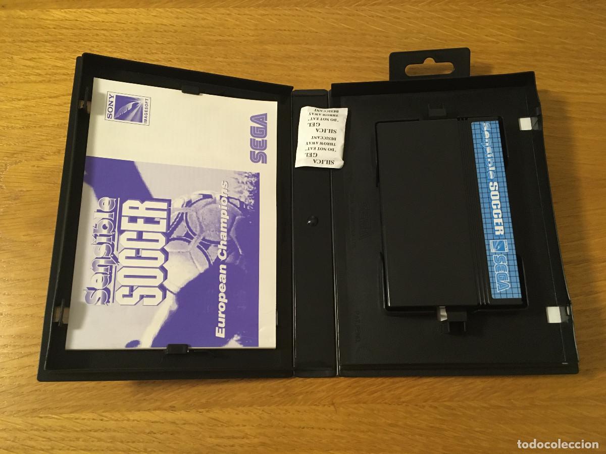 Videojuegos y consolas: Sensible Soccer Master System, completo y poco uso - Foto 5