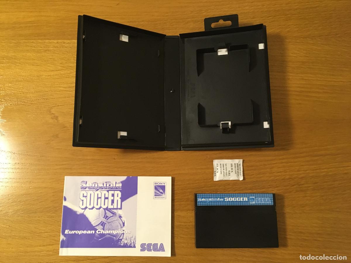 Videojuegos y consolas: Sensible Soccer Master System, completo y poco uso - Foto 6