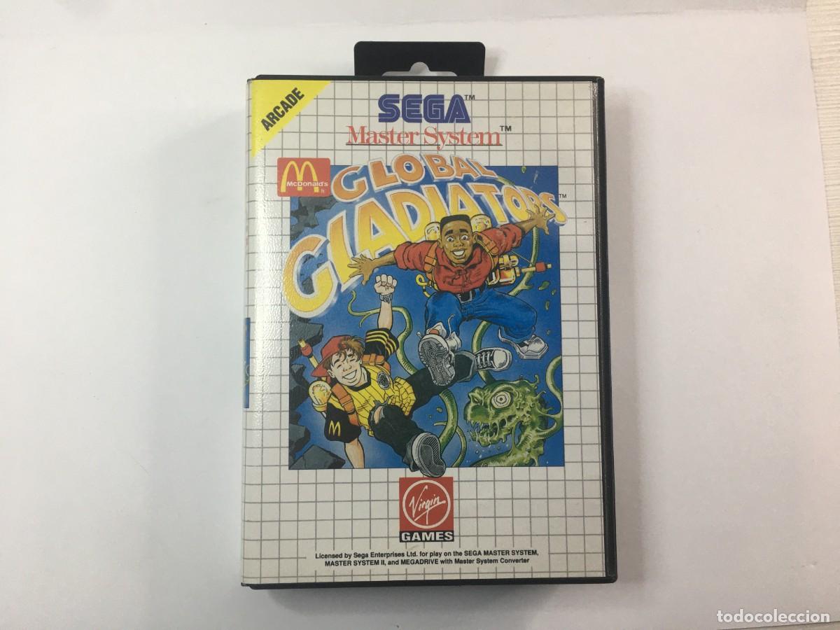 Videojuegos y consolas: JUEGO MASTER GLOBAL GLADIATORS MCDONALDS - COMPLETO - Foto 1