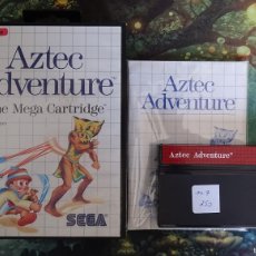 Videojuegos y Consolas: AZTEC ADVENTURE - JUEGO VIDEOJUEGO SEGA MASTER SYSTEM. Lote 400288554