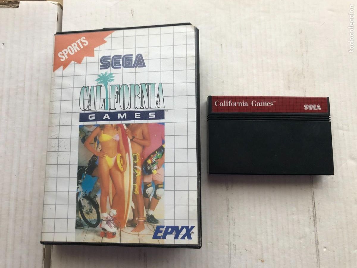Videojuegos y consolas: california games - SEGA MASTER SYSTEM SMS MS KRAETEN - Foto 1