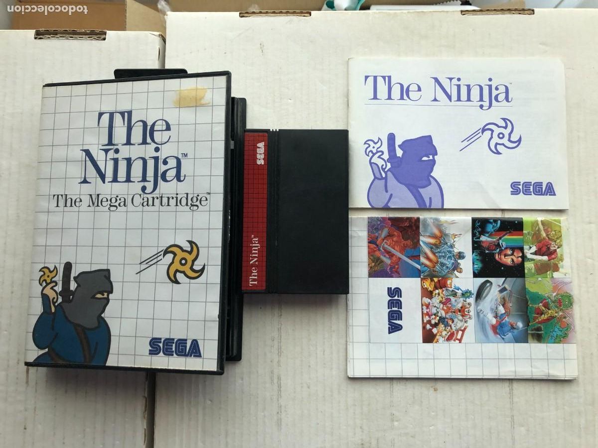 Videojuegos y consolas: THE NINJA - SEGA MASTER SYSTEM SMS MS KRAETEN - Foto 1