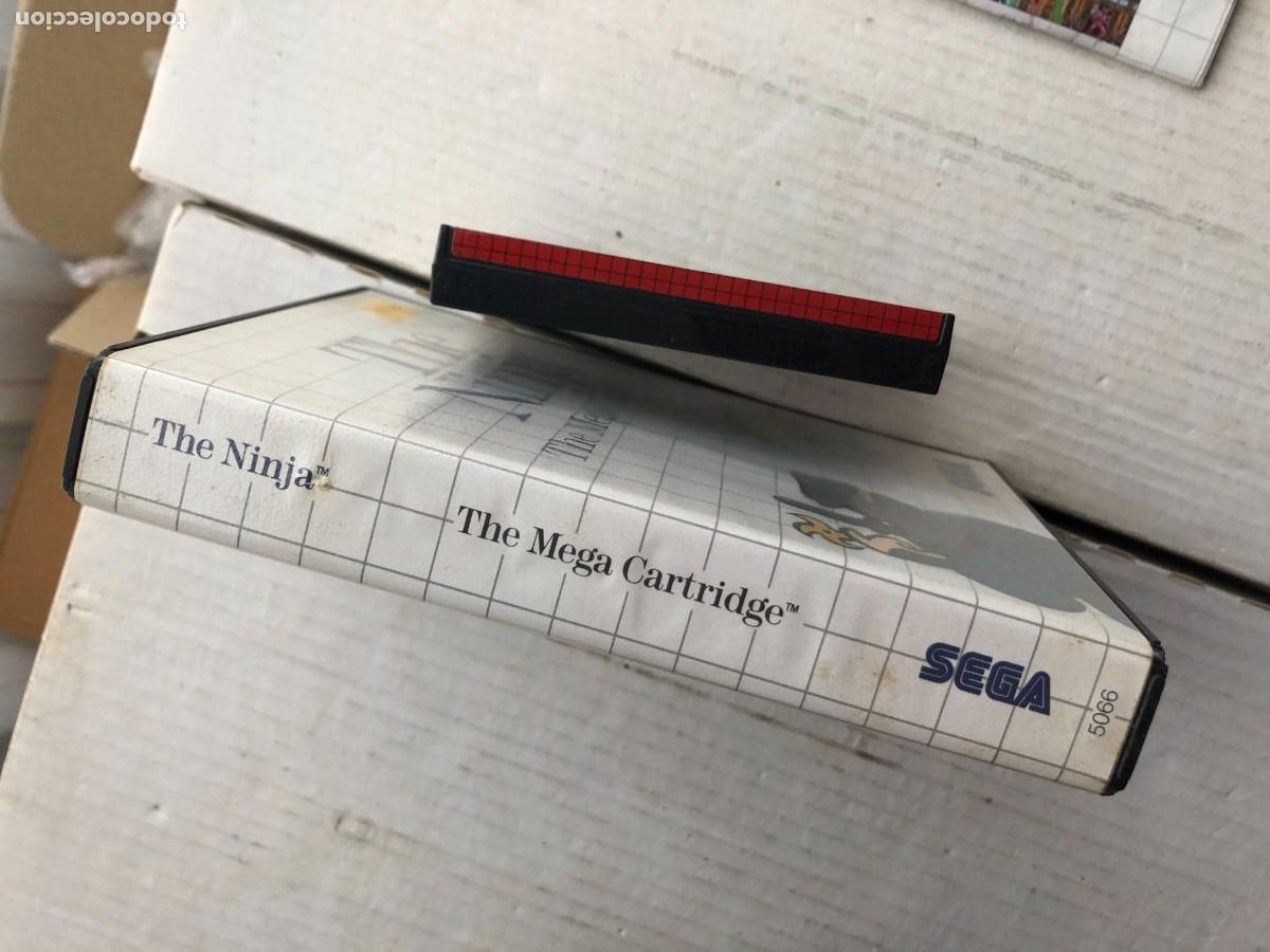 Videojuegos y consolas: THE NINJA - SEGA MASTER SYSTEM SMS MS KRAETEN - Foto 3