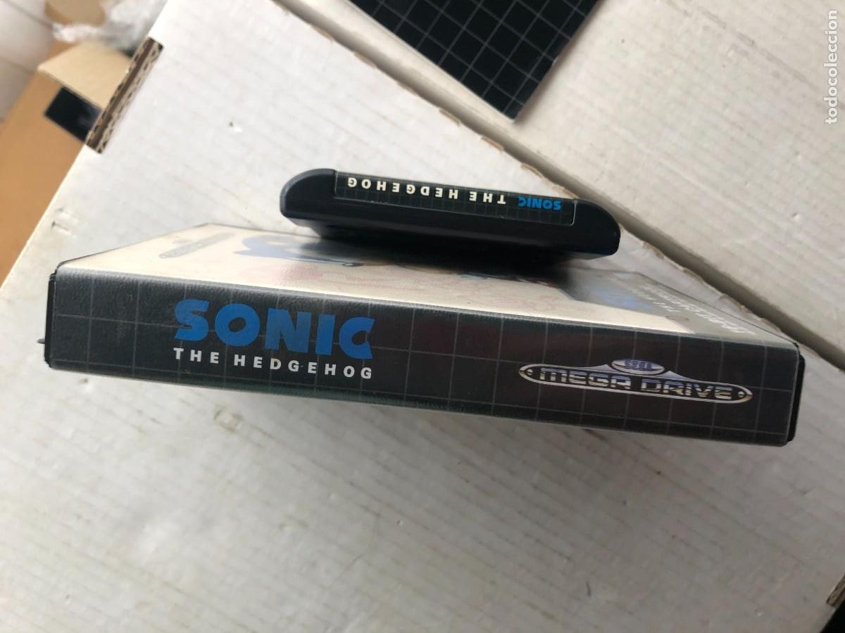 Videojuegos y consolas: SONIC THE HEDGEHOG - SEGA MASTER SYSTEM SMS MS KREATEN - Foto 3