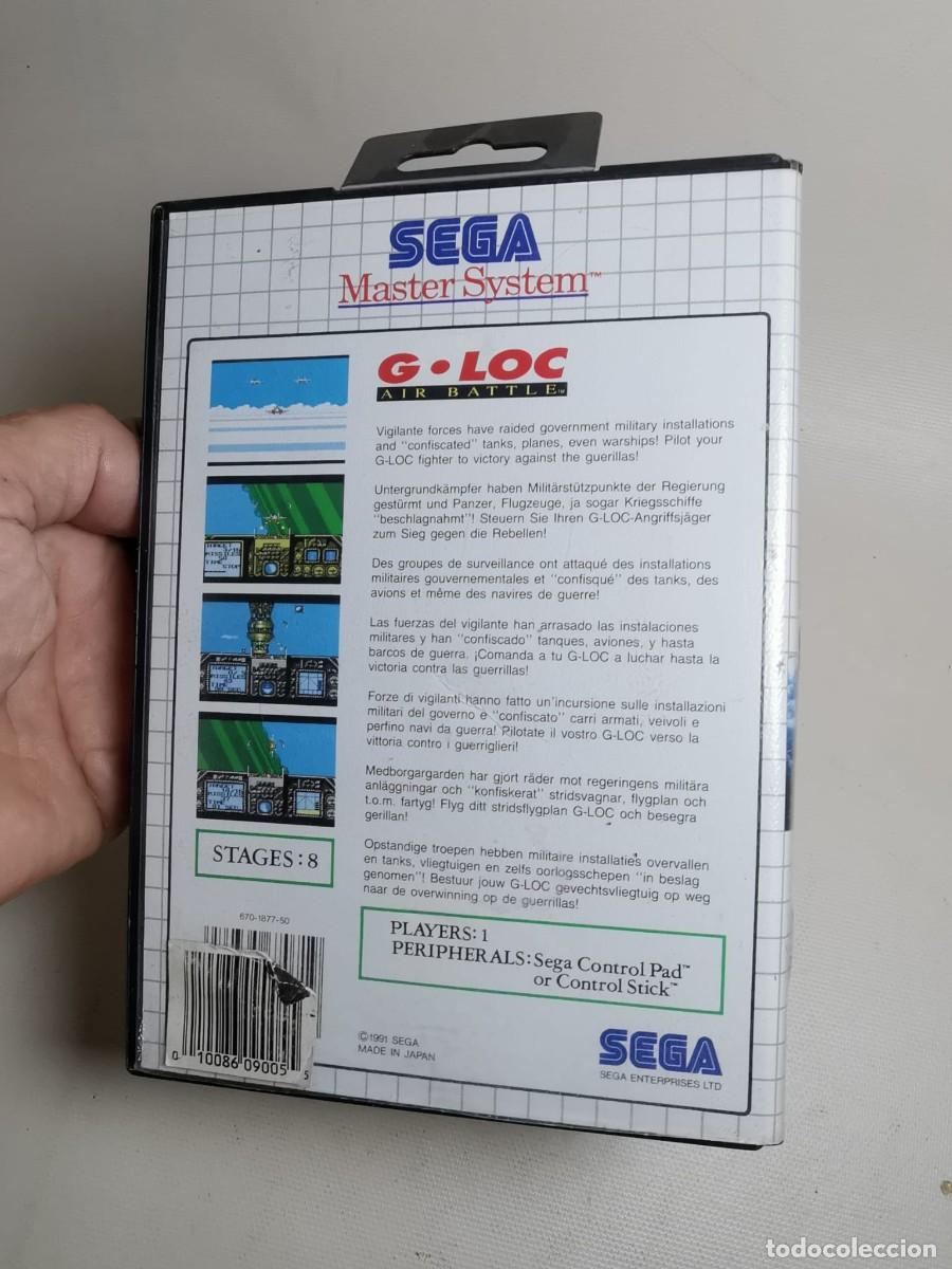 Videojuegos y consolas: G-LOC AIR BATTLE - MASTER SYSTEM - SEGA -JUEGO - Foto 14