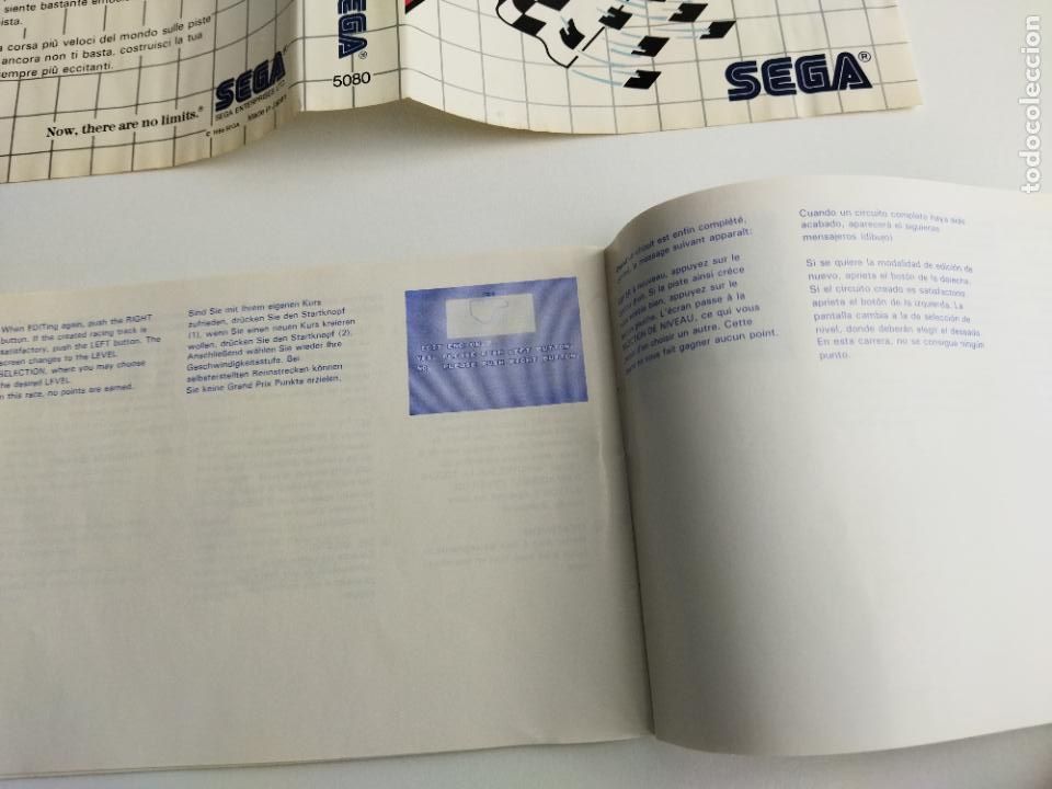 Videojuegos y consolas: WORLD GRAND PRIX - MASTER SYSTEM - SEGA MASTERSYSTEM - CARATULA E INSTRUCCIONES - Foto 8