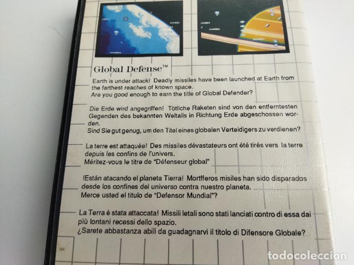 Videojuegos y consolas: GLOBAL DEFENSE - MASTER SYSTEM - SEGA MASTERSYSTEM - COMPLETO CON INSTRUCCIONES - FUNCIONANDO - Foto 8
