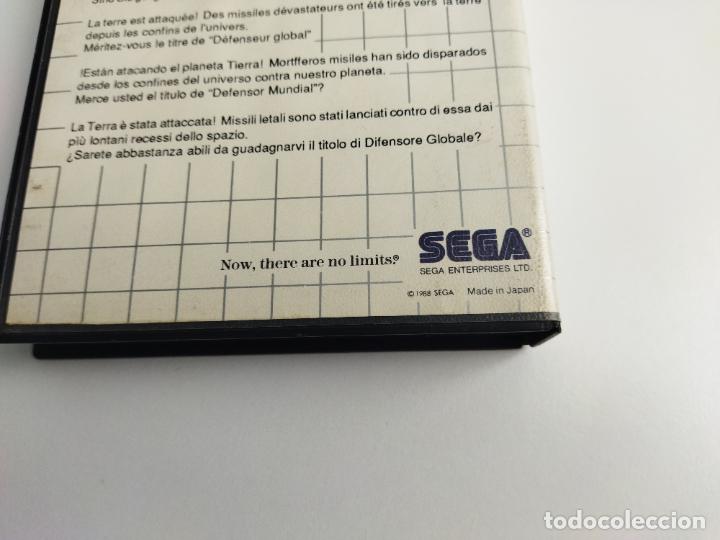 Videojuegos y consolas: GLOBAL DEFENSE - MASTER SYSTEM - SEGA MASTERSYSTEM - COMPLETO CON INSTRUCCIONES - FUNCIONANDO - Foto 9