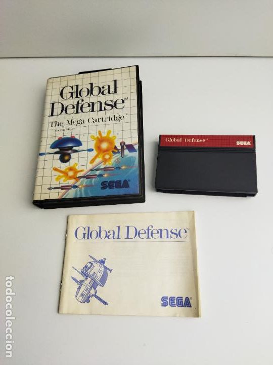 Videojuegos y consolas: GLOBAL DEFENSE - MASTER SYSTEM - SEGA MASTERSYSTEM - COMPLETO CON INSTRUCCIONES - FUNCIONANDO - Foto 1