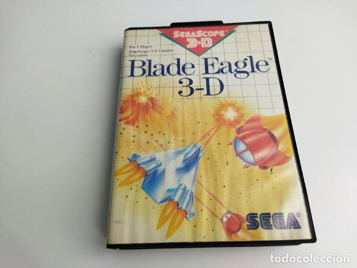 Videojuegos y consolas: BLADE EAGLE 3D 3-D - MASTER SYSTEM - SEGA MASTERSYSTEM - COMPLETO CON INSTRUCCIONES - FUNCIONANDO - Foto 2