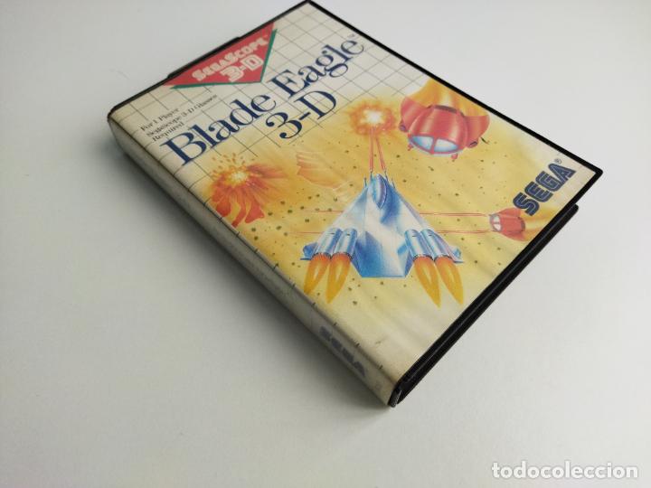 Videojuegos y consolas: BLADE EAGLE 3D 3-D - MASTER SYSTEM - SEGA MASTERSYSTEM - COMPLETO CON INSTRUCCIONES - FUNCIONANDO - Foto 3
