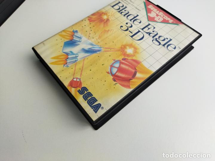 Videojuegos y consolas: BLADE EAGLE 3D 3-D - MASTER SYSTEM - SEGA MASTERSYSTEM - COMPLETO CON INSTRUCCIONES - FUNCIONANDO - Foto 6