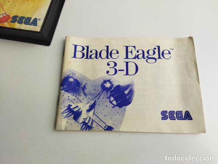 Videojuegos y consolas: BLADE EAGLE 3D 3-D - MASTER SYSTEM - SEGA MASTERSYSTEM - COMPLETO CON INSTRUCCIONES - FUNCIONANDO - Foto 16