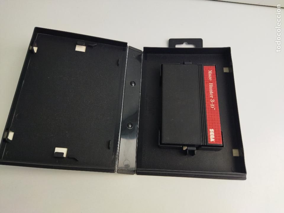 Videojuegos y consolas: MAZE HUNTER 3D 3-D - MASTER SYSTEM - SEGA MASTERSYSTEM - CAJA Y CARTUCHO - FUNCIONANDO - Foto 11