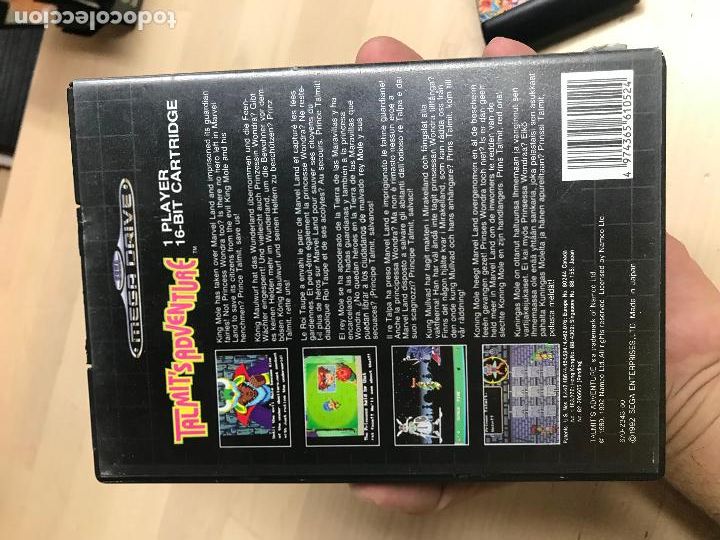 Videojuegos y consolas: MEGA DRIVE TALMIT&acute;S ADVENTURE EN CAJA - Foto 4