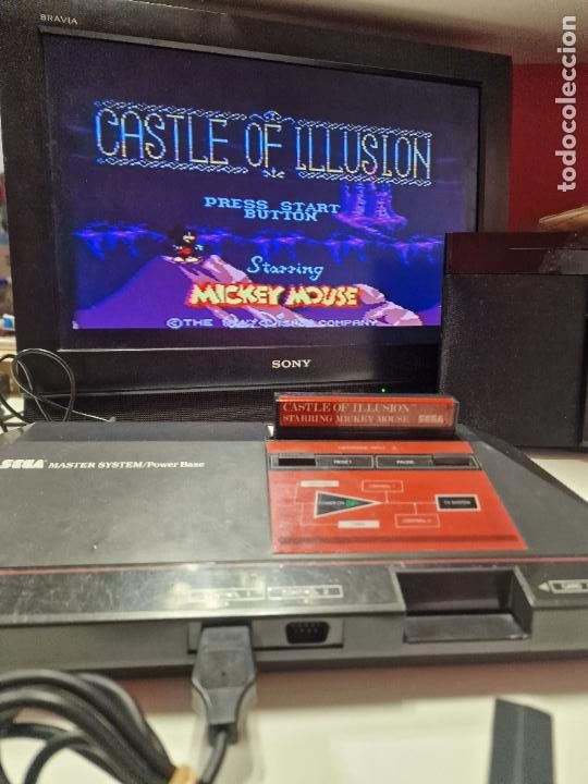 Videojuegos y consolas: LOTE CONSOLA MASTER SYSTEM SIN JUEGO EN LA MEMORIA - Foto 2