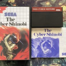 Videojuegos y Consolas: THE CYBER SHINOBI - JUEGO VIDEOJUEGO SEGA MASTER SYSTEM