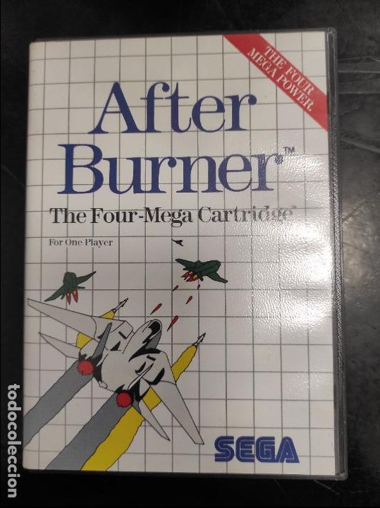 Videojuegos y consolas: After burner - MS SMS - PAL Completo - Foto 1