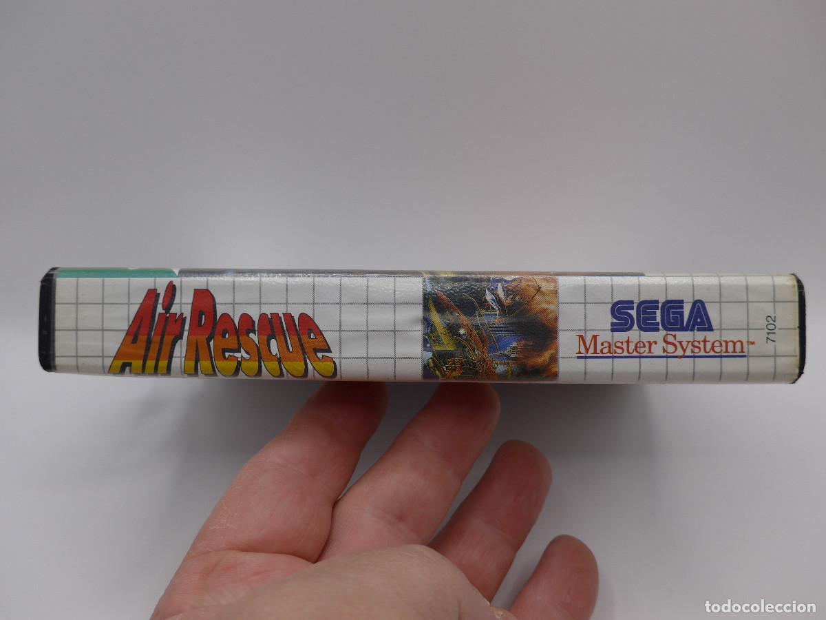 Videojuegos y consolas: CAJA VACIA ORIGINAL DEL JUEGO DE MASTER SYSTEM - AIR RESCUE - Foto 5