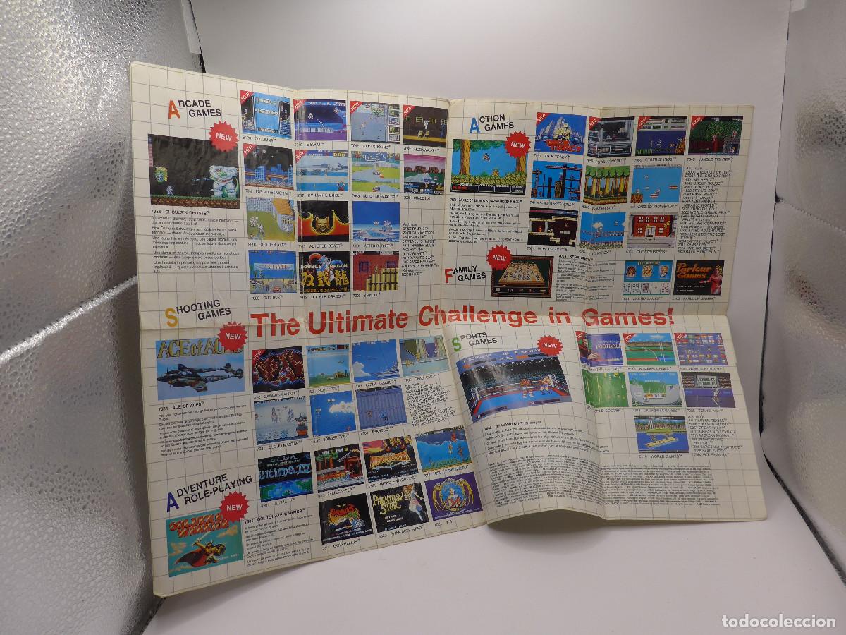 Videojuegos y consolas: SEGA GAMES CATALOG MASTER SYSTEM / MASTER SYSTEM II - Foto 5