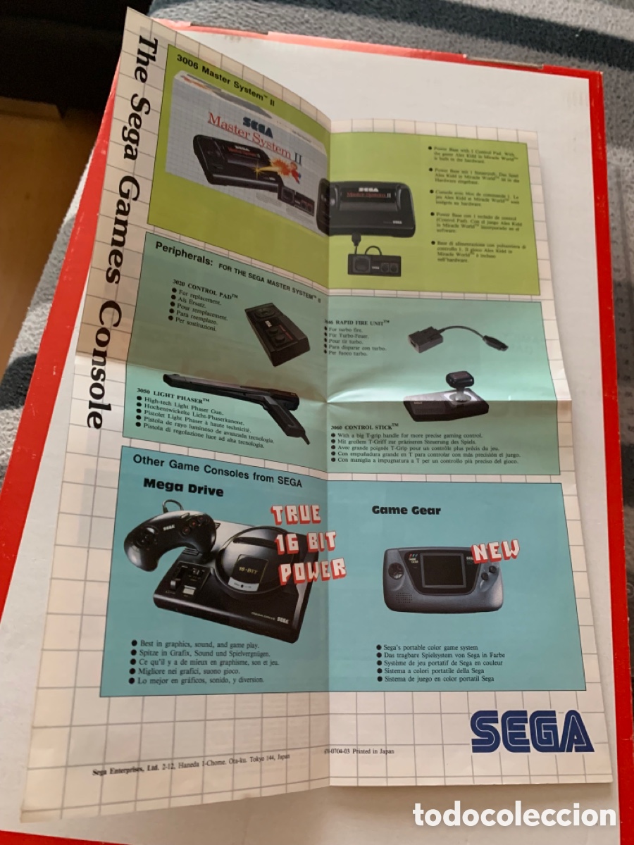 Videojuegos y consolas: CAT&Aacute;LOGO. SEGA M&Aacute;STER SYSTEM II. 1989 - Foto 3