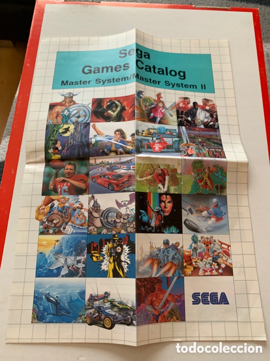 Videojuegos y consolas: CAT&Aacute;LOGO. SEGA M&Aacute;STER SYSTEM II. 1989 - Foto 1