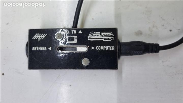 Videojuegos y consolas: Switch / interruptor de antena procedente de una Master System - Foto 1