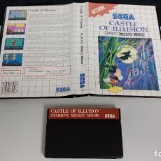 Videogiochi e Consoli: JUEGO SEGA MASTER SYSTEM CASTLE OF ILLUSION STARRING MICKEY MOUSE, 1990