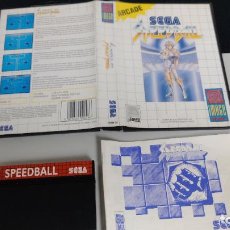 Videojuegos y Consolas: JUEGO SEGA MASTER SYSTEM SPEEDBALL COMPLETO CON CAJA Y MANUAL ARCADE 1990